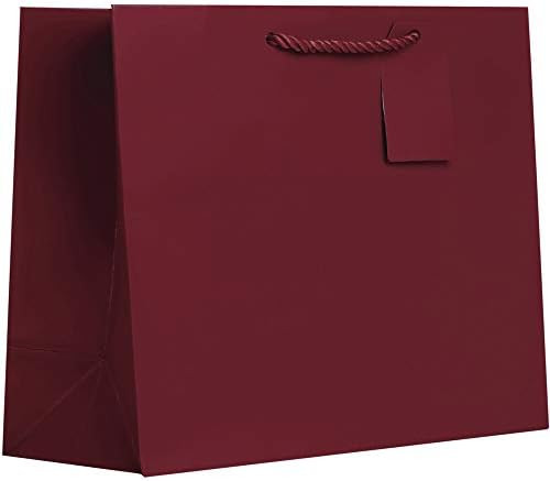 Jillson Roberts Large Bags, Burgundy Matte (12 Count) | Amazon (US)