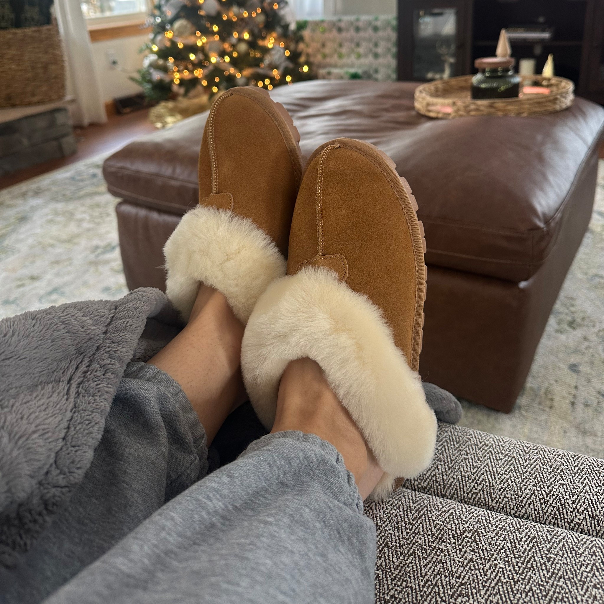 The coziest slippers! True to size. I’m wearing an 8.5

#LTKHoliday #LTKCyberWeek #LTKGiftGuide