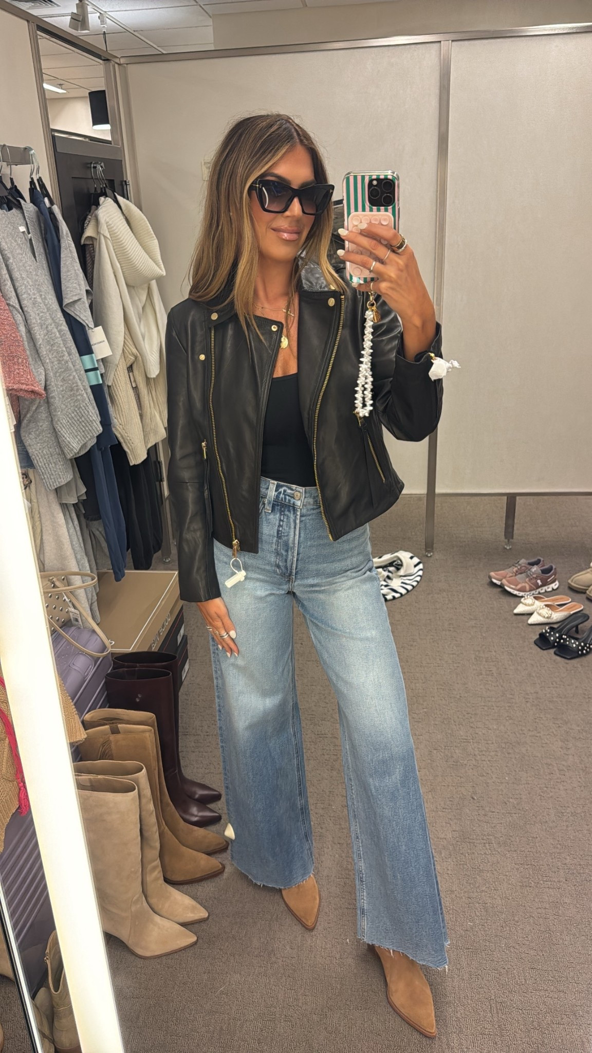 Love a leather jacket for my fall/winter wardrobe! Size 4 jacket size 27 jeans #nsale #nordstromsale

#LTKSaleAlert #LTKStyleTip #LTKSeasonal