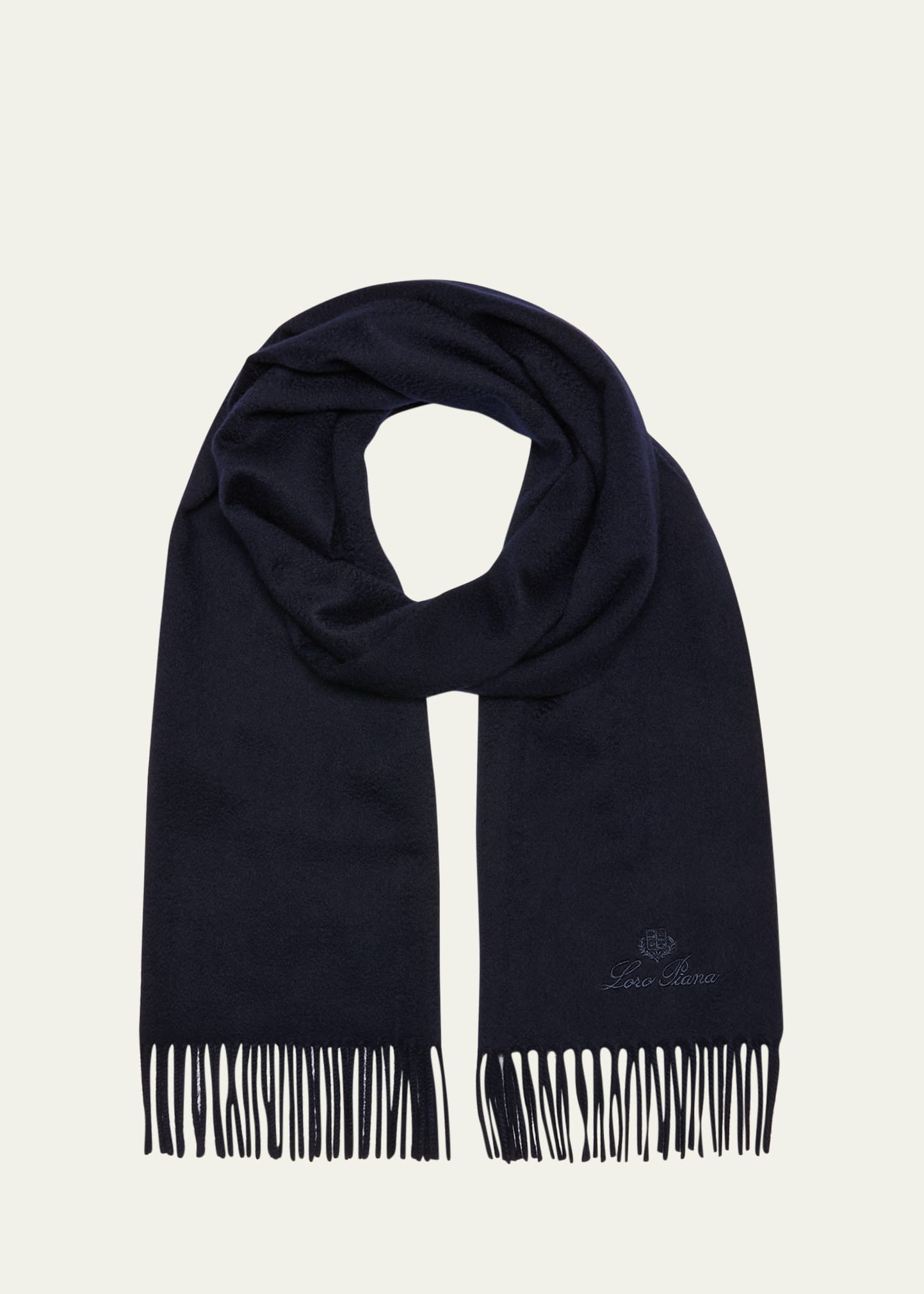 Loro Piana Men's Grande Unita Cashmere Scarf | Bergdorf Goodman