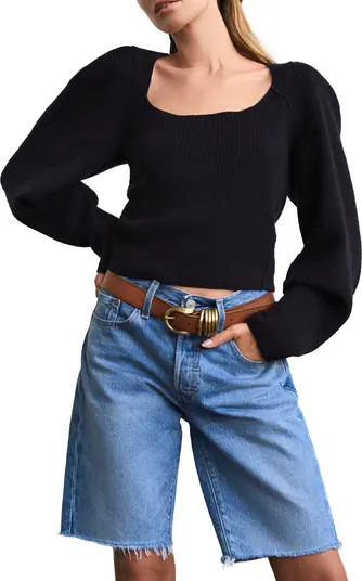 Saffron Open Back Sweater | Nordstrom