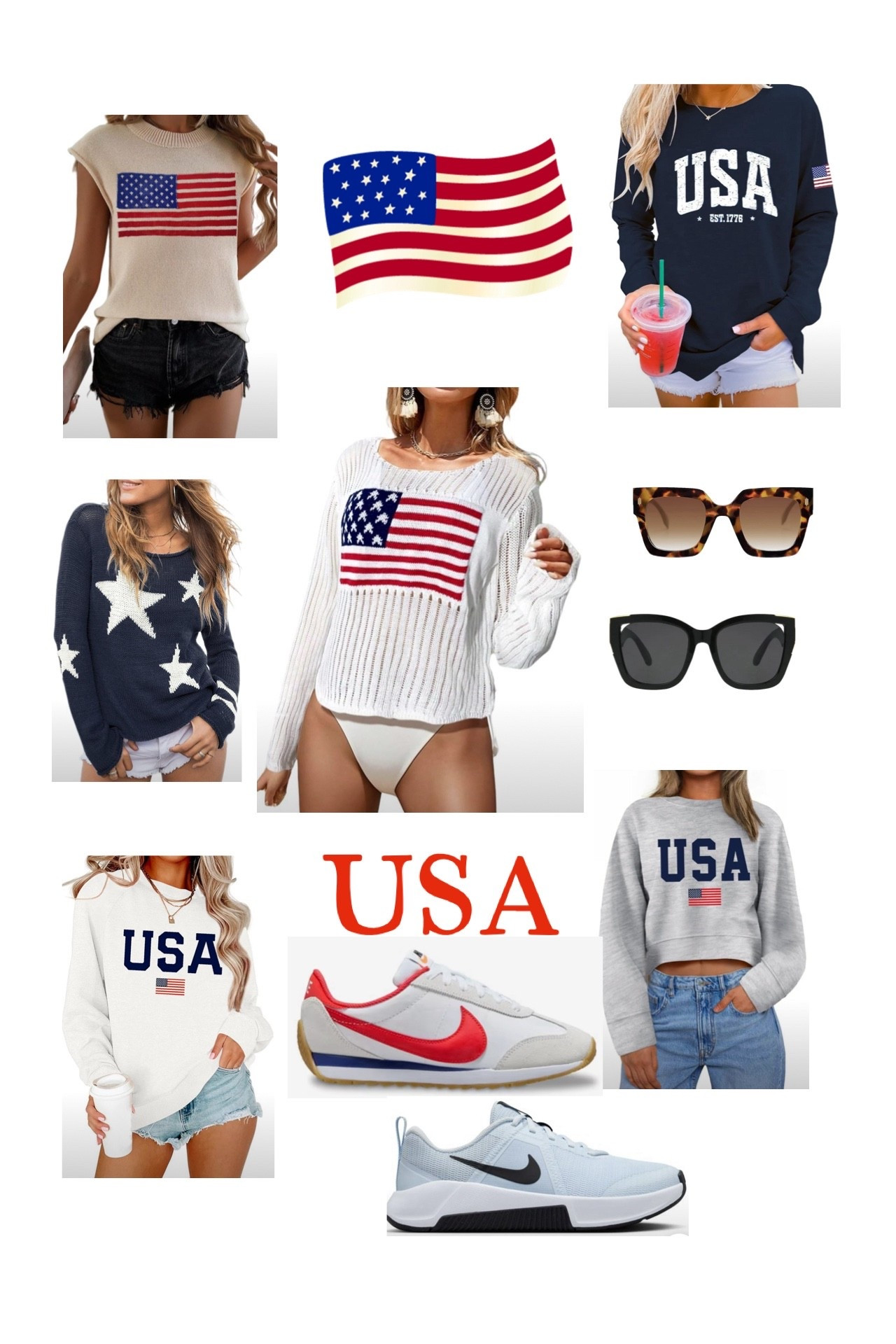 Celebrating USA
4th of July

USA tops
4th of July tops
Tennis shoes
Sunnies
BellaGrey Designs 

#LTKStyleTip #LTKSeasonal #LTKSummerEdit