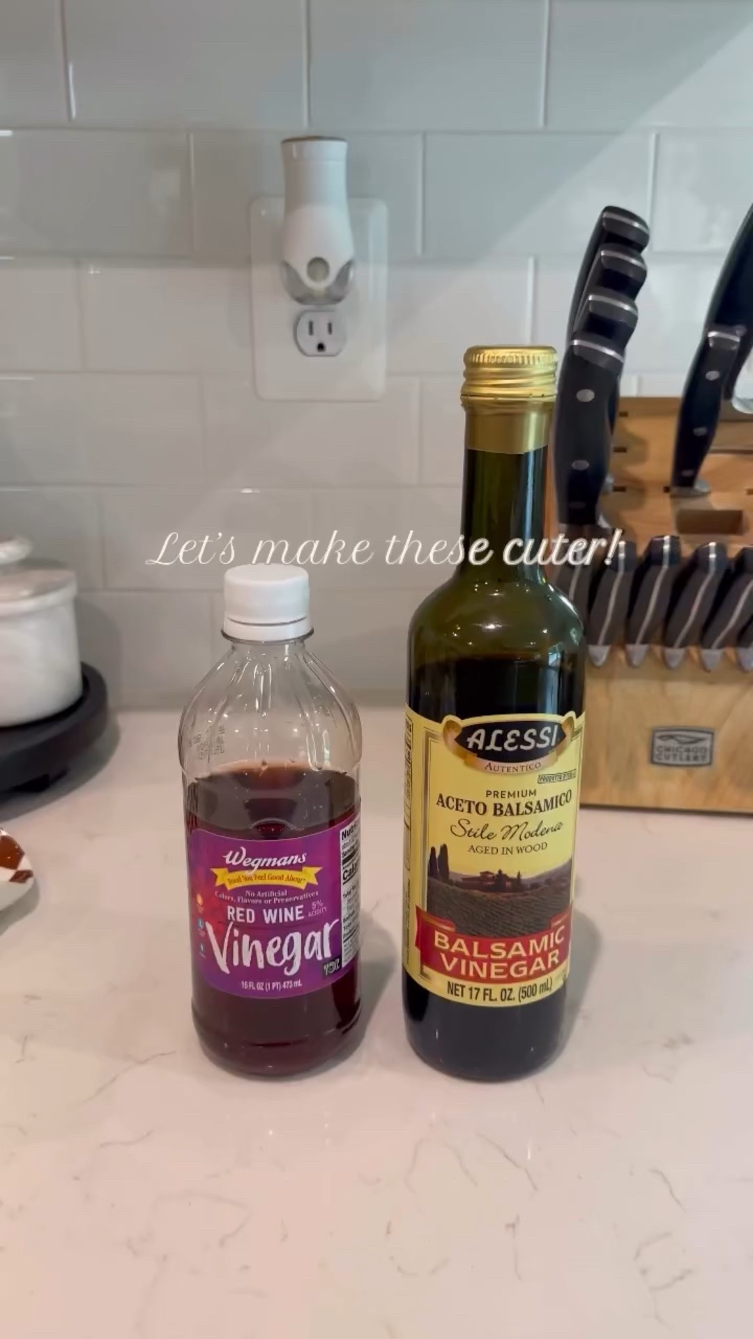 These are the perfect way to elevate your kitchen! Simple, elegant & useful! ✨ 

#momlife #momblogger #mom #home #homestyle #homedecorideas #kitchendecor #kitchendetails