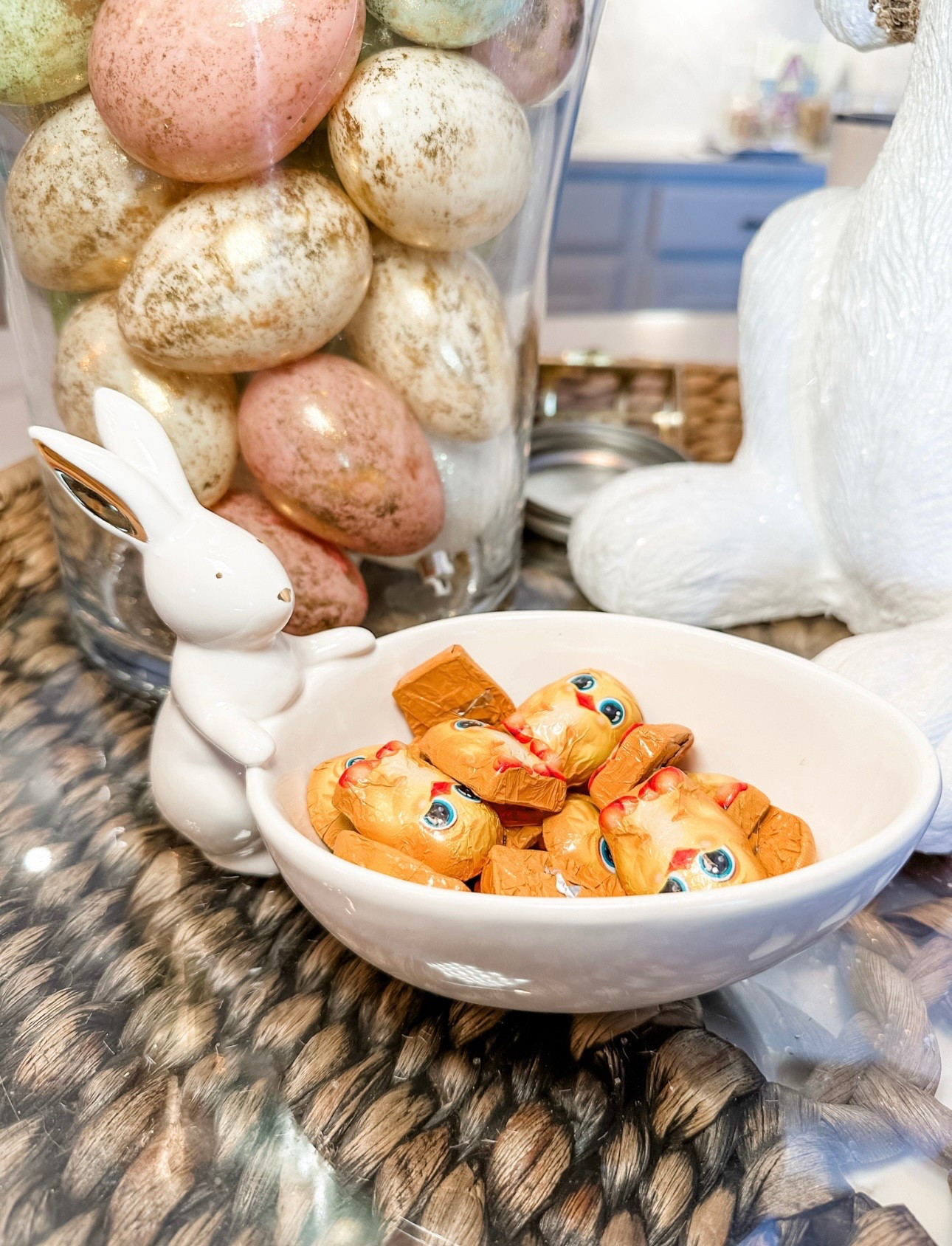 Easter decor. Bunny dish decor 

#LTKHome #LTKStyleTip #LTKSeasonal