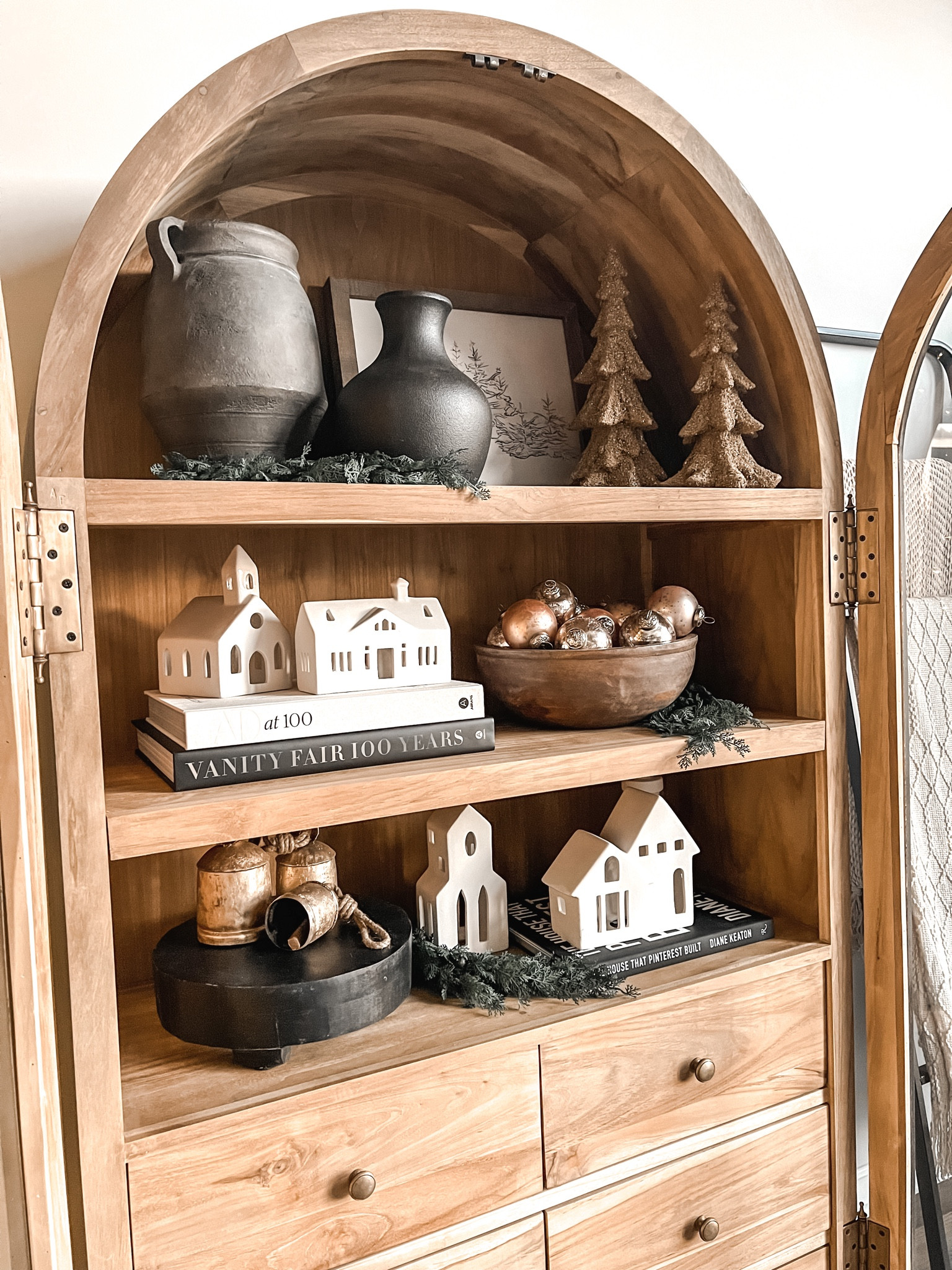 Hutch Holiday Decor | Hutch Styling | Shelf Decor | Shelf Styling | Lindye Galloway | Target | Amazon | Crate & Barrel | Aloral

#LTKSeasonal #LTKHoliday #LTKhome