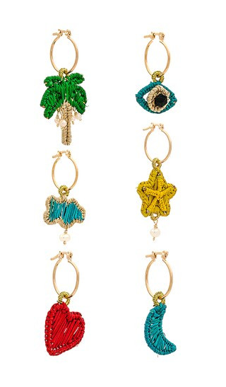Universo Earrings in Multi | Revolve Clothing (Global)