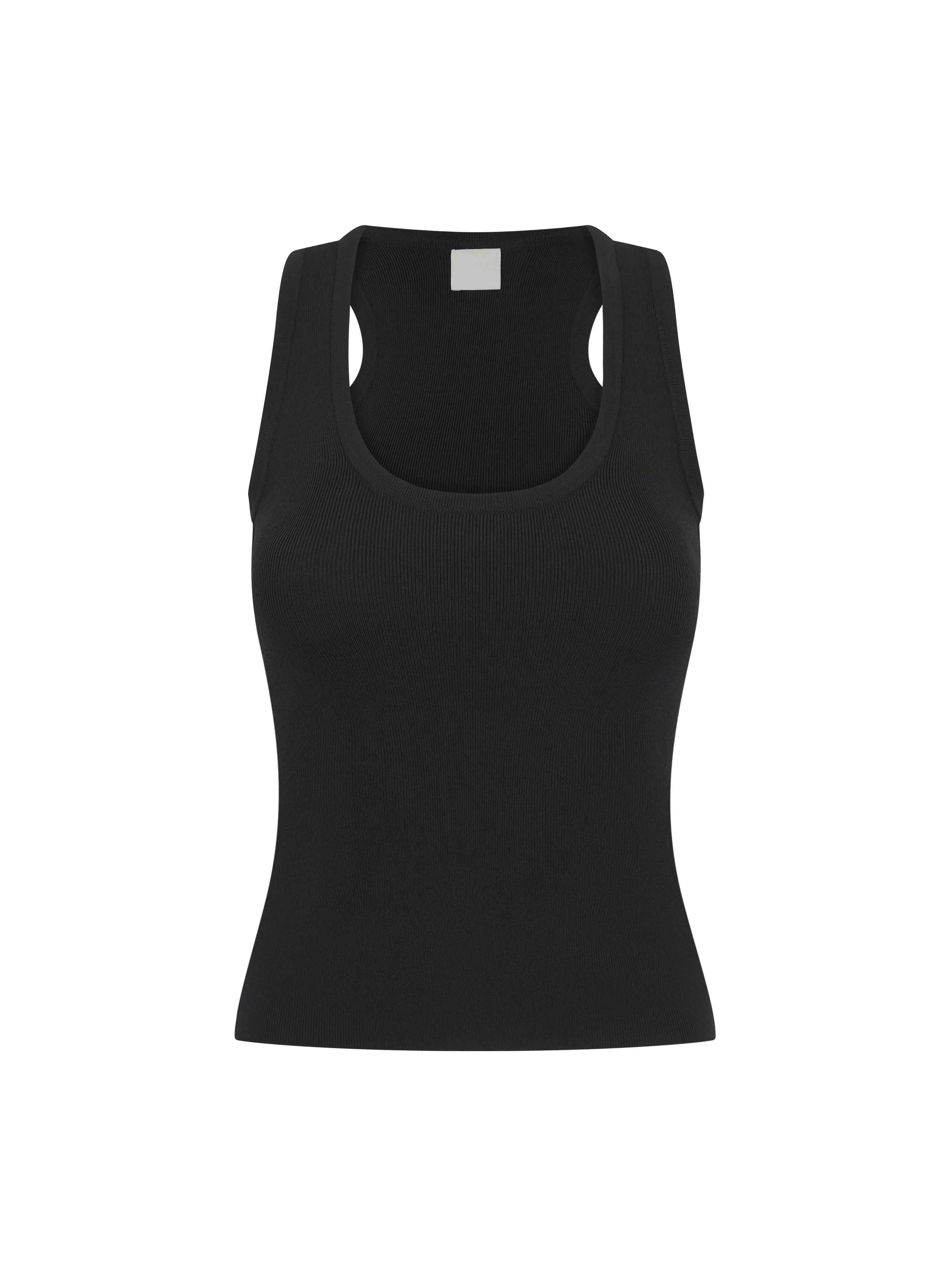 Prima Knitted Tank - Black | Maebe