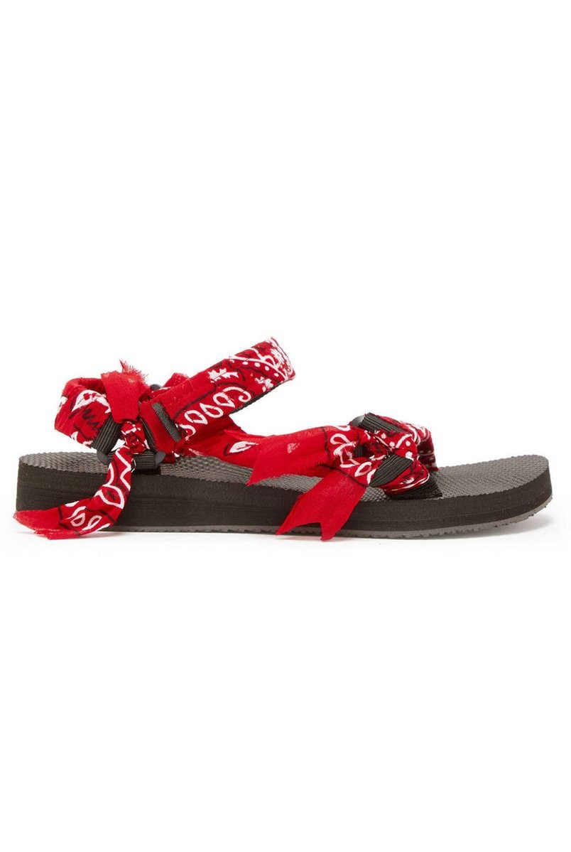 Trekky Sandal Red | Oxygen Boutique