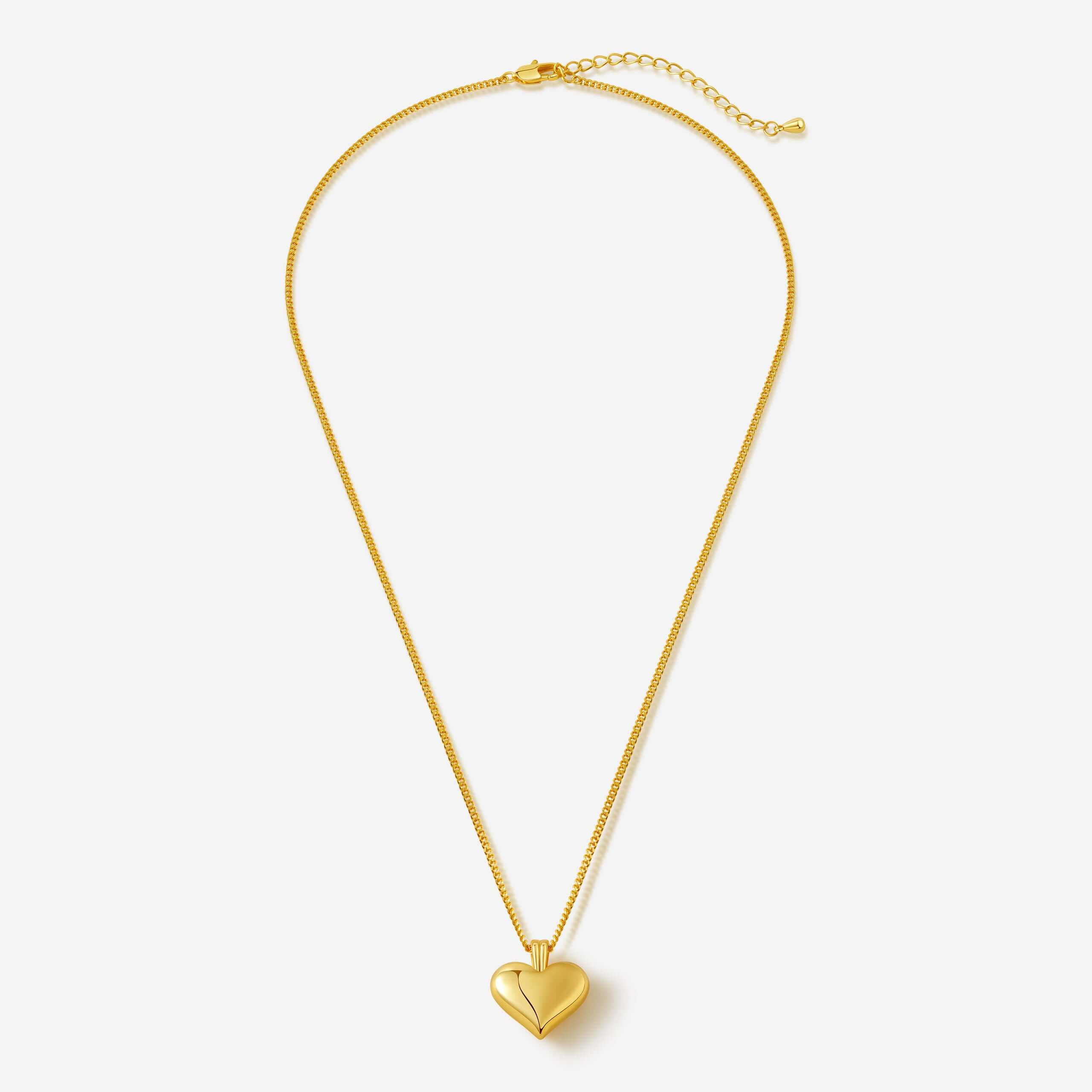 「Amour」Heart Pendant Necklace | Suihe Jewelry