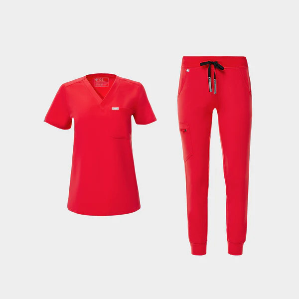 The Neon Red Best Seller Kit | FIGS