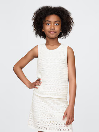 Kids Crochet Shell Tank Top | Gap | Gap (US)