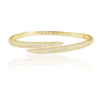 Francesca CZ Cuff | Sahira Jewelry Design