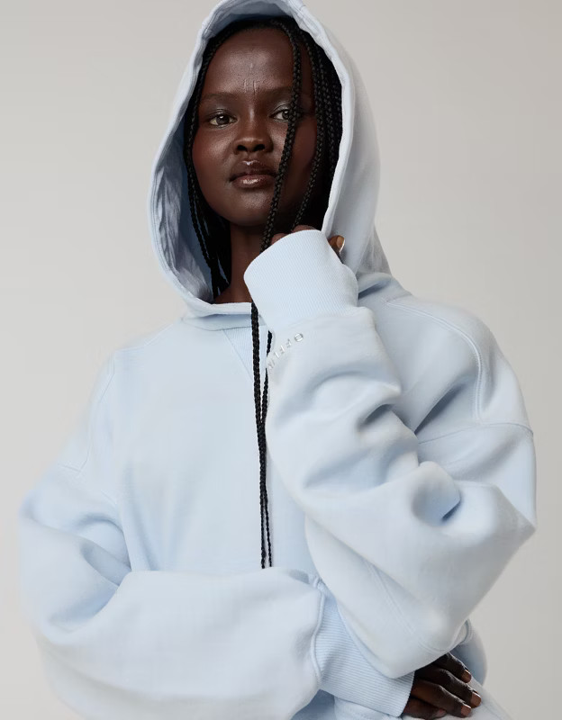 OFFLINE By Aerie Cloud Fleece Classic Length Hoodie | Aerie