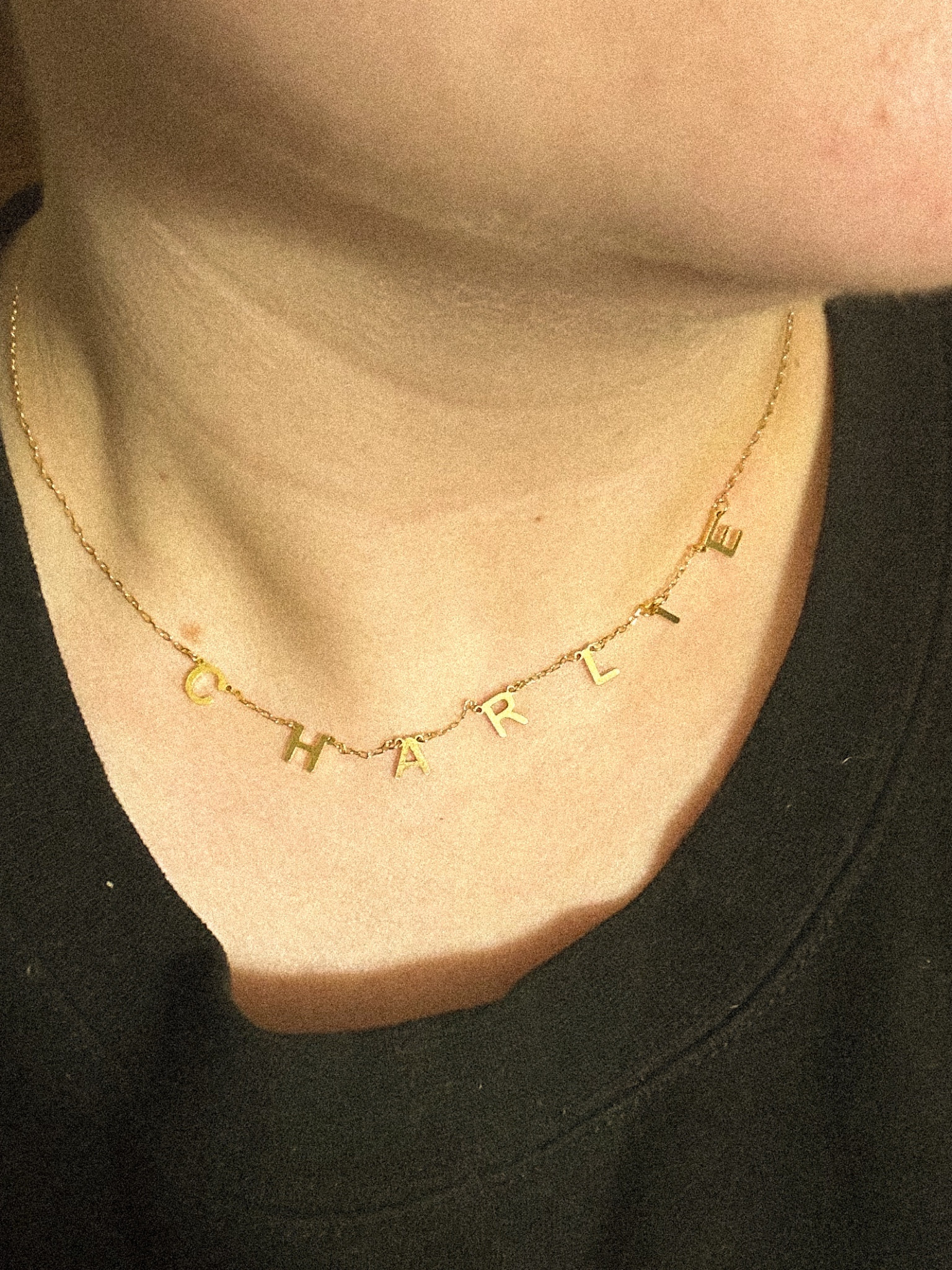 Charlie  custom name necklace for my son🤍

#LTKbump #LTKHoliday #LTKkids