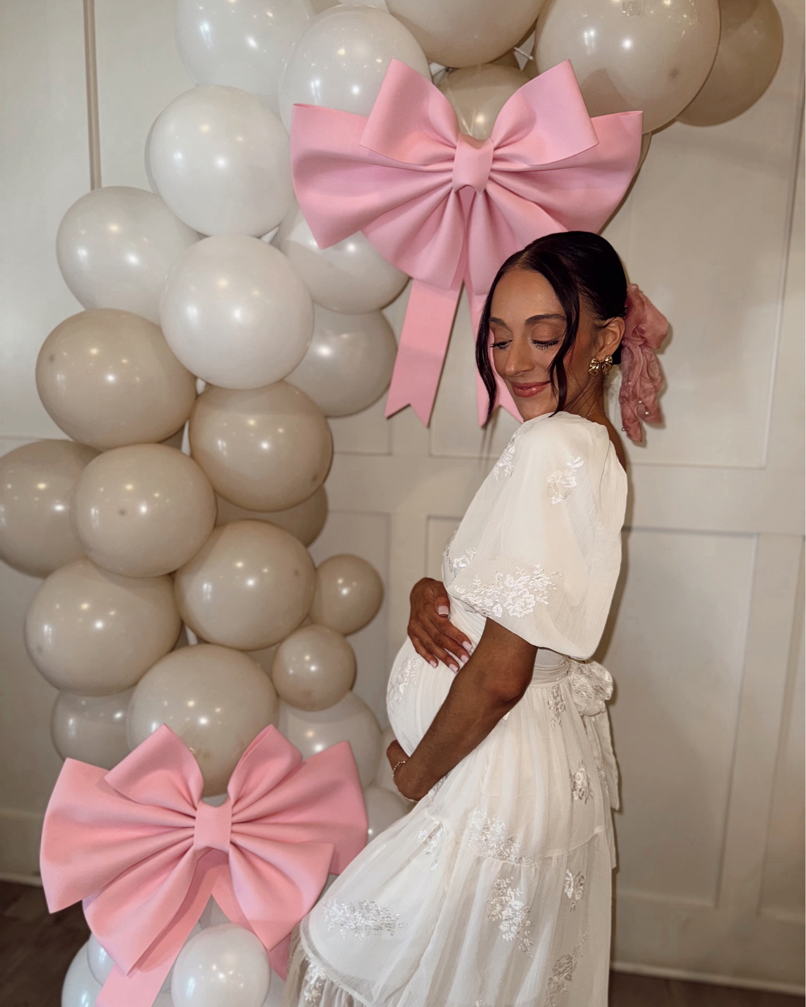Baby shower decoration details! 🩷🎀

#LTKBump #LTKBaby #LTKParties