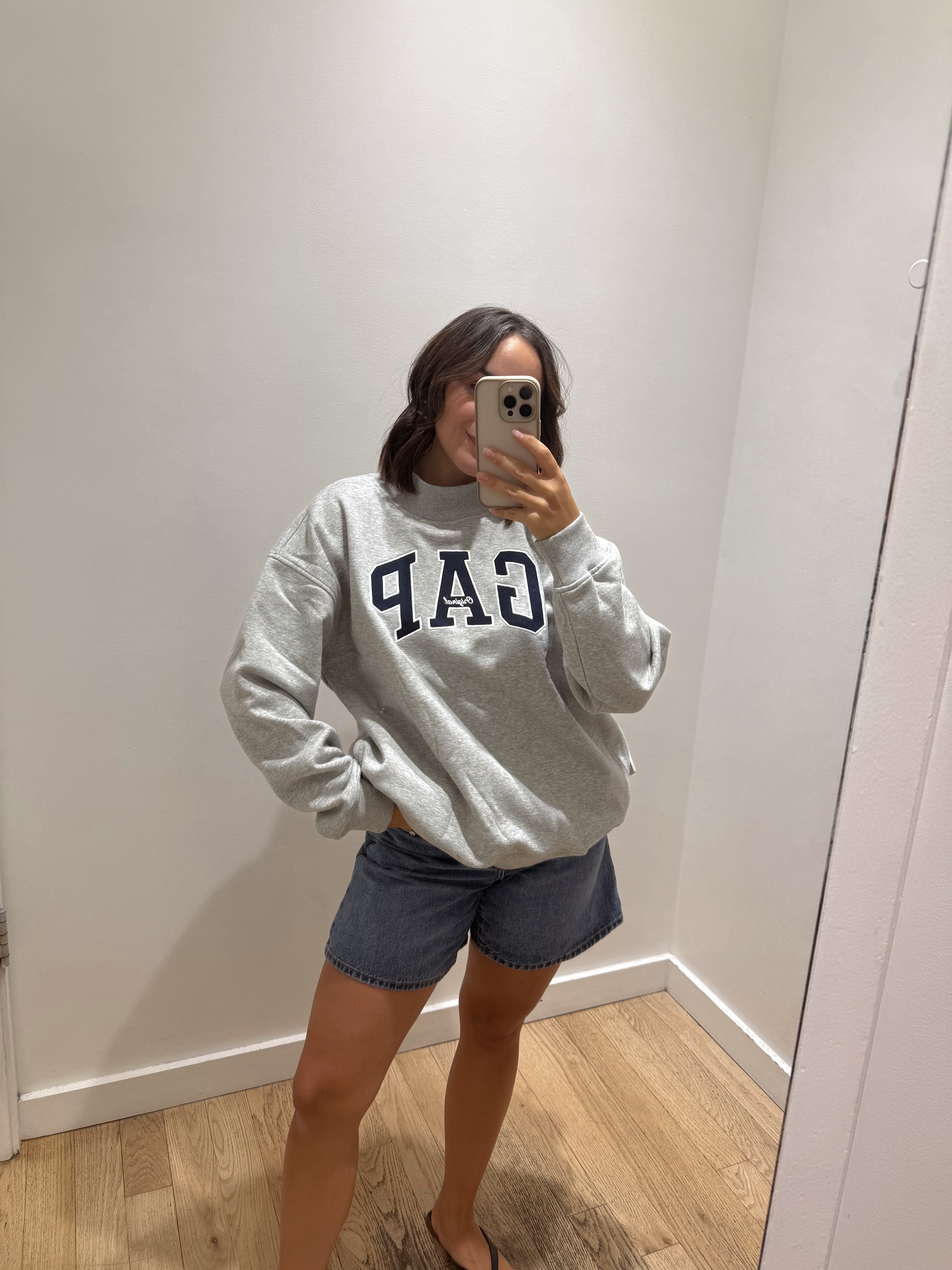 Loving this Gap logo mockneck sweatshirt! 

 #LTKfall #LTKstyletip