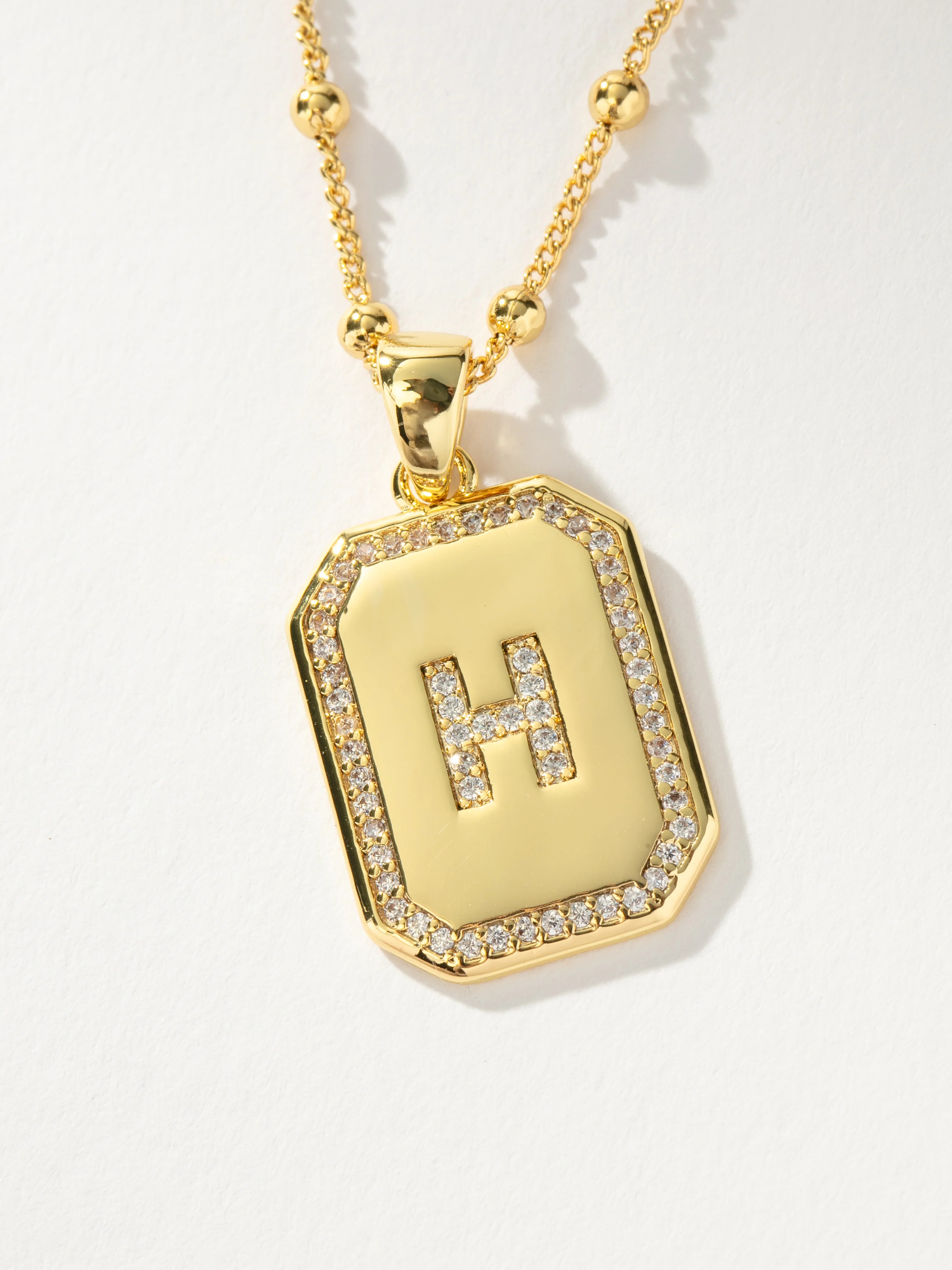 Gold Sur 2.0 Initial Necklace | Personalized Jewelry | Uncommon James | Uncommon James
