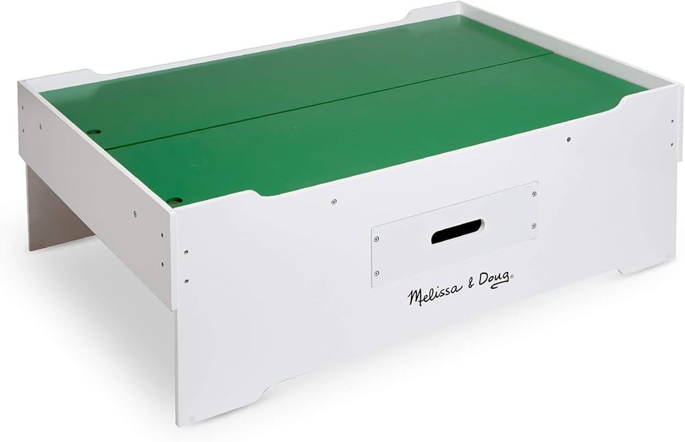 Melissa & Doug Deluxe Wooden Multi-Activity Play Table for Playroom - Kids Activity Table With St... | Amazon (US)