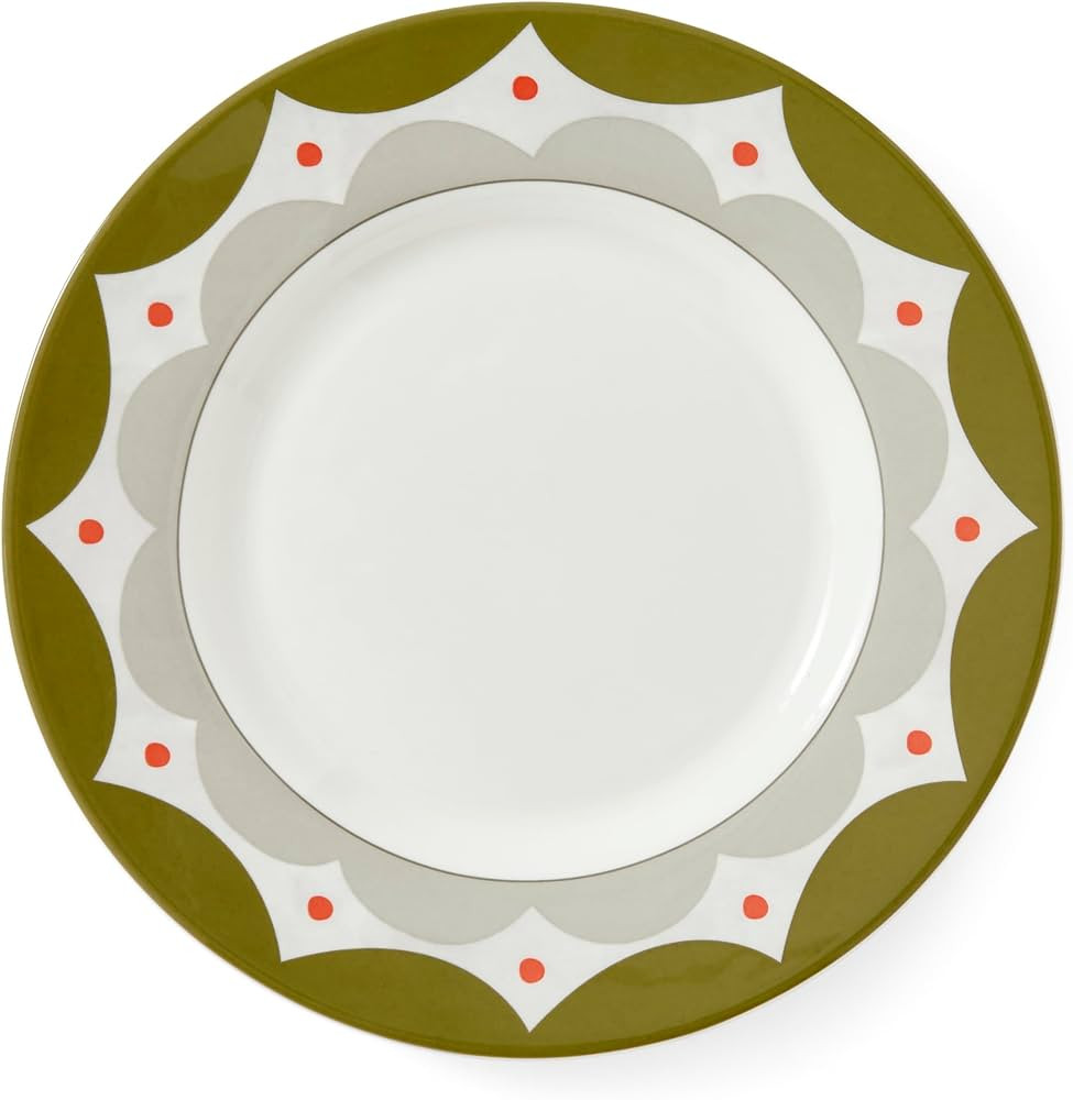 Spode Kit Kemp 8.75" Geo Salad Plate | Geometric Abstract Design | Porcelain | Dishwasher and Mic... | Amazon (US)