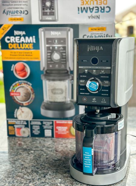 You will want to get you one of these for Spring and Summer. This Ninja CREAMi Deluxe 11-in-1 Ice Cream & Frozen Treat Maker for Ice Cream, Sorbet, Milkshakes, Frozen! #Desserts #NinjaCreami #Icecream #Homemade #TexasHeat #HomeAppliances #Outdoor 

#LTKSeasonal #LTKhome