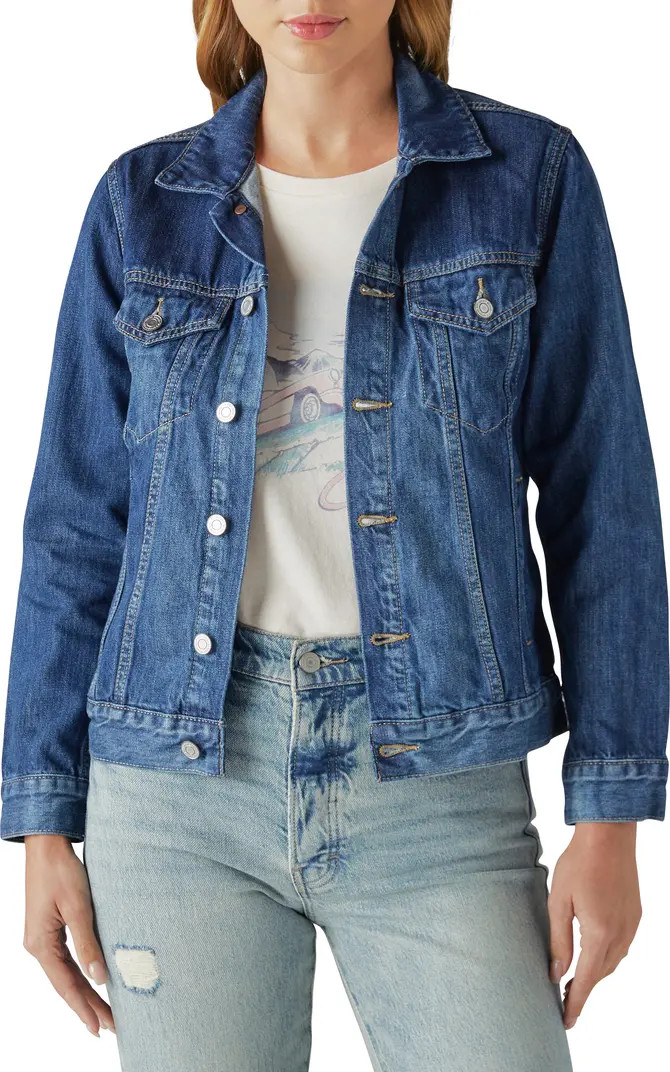 The Tomboy Denim Trucker Jacket | Nordstrom