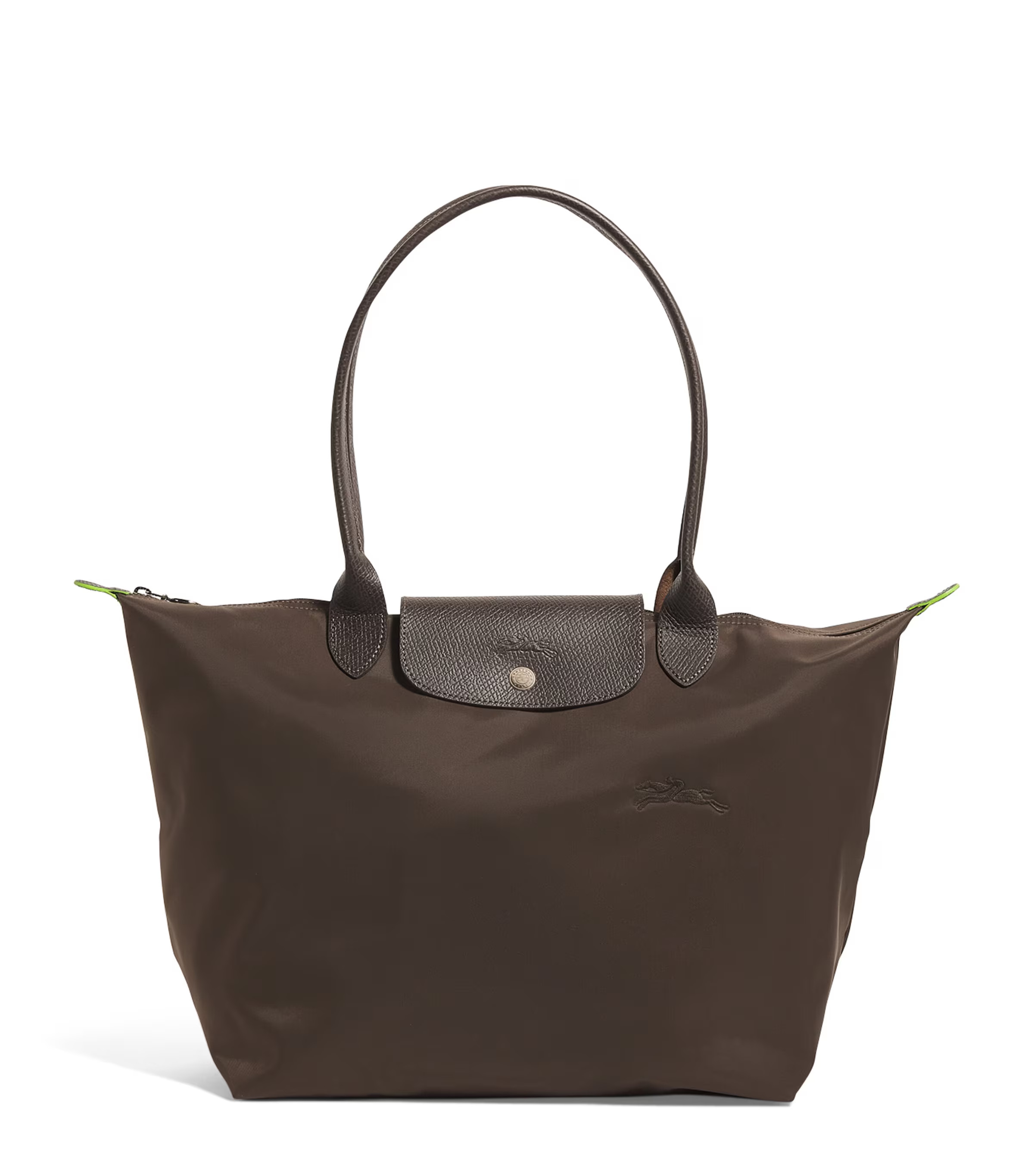 Longchamp Large Le Pliage Green Tote Bag | Harrods