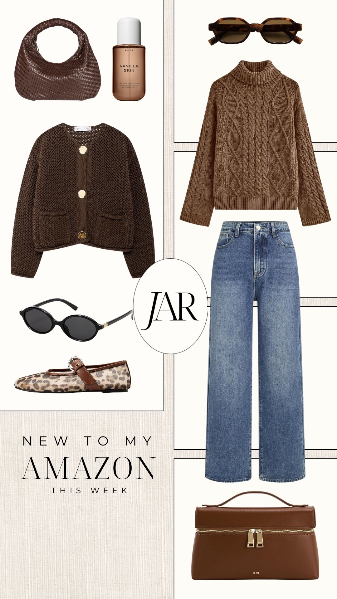 New to Amazon! Bag, perfume, sunglasses, sweater, jeans, flats, makeup bag

#LTKdayinmylife #LTKGiftGuide #LTKHoliday