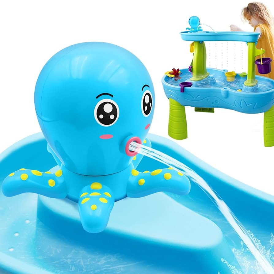 Octopus Water Table Pump, Battery Powered Water Pump for Water Table 3 Hours Non-Stop Fun Summer ... | Amazon (US)