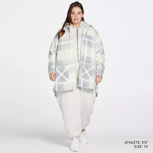 DSG X TWITCH + ALLISON Women's Plaid Knit Shirt Jacket | Dick's Sporting Goods