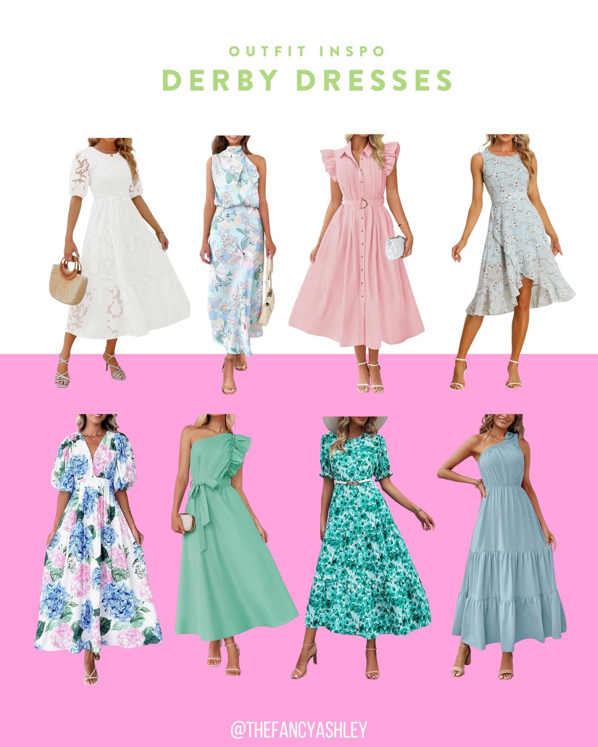 Rounded up THE cutest Amazon spring dresses that'll have you derby-ready in no time. Pair these darling dresses with a fab derby hat, your fave heels, and a cute bag, and you're off to the races.

#LTKSeasonal #LTKStyleTip #LTKParties