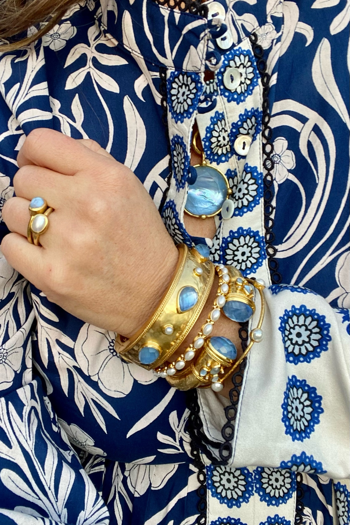 Got winter blues?! Beautiful blue dresses that style well in winter are buy one get one from my fav designer! Styled with gorgeous jewelry from Julie Vos! 

#LTKSeasonal #LTKOver40 #LTKStyleTip