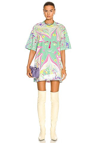 Myfawnwy Print Dress | FWRD 