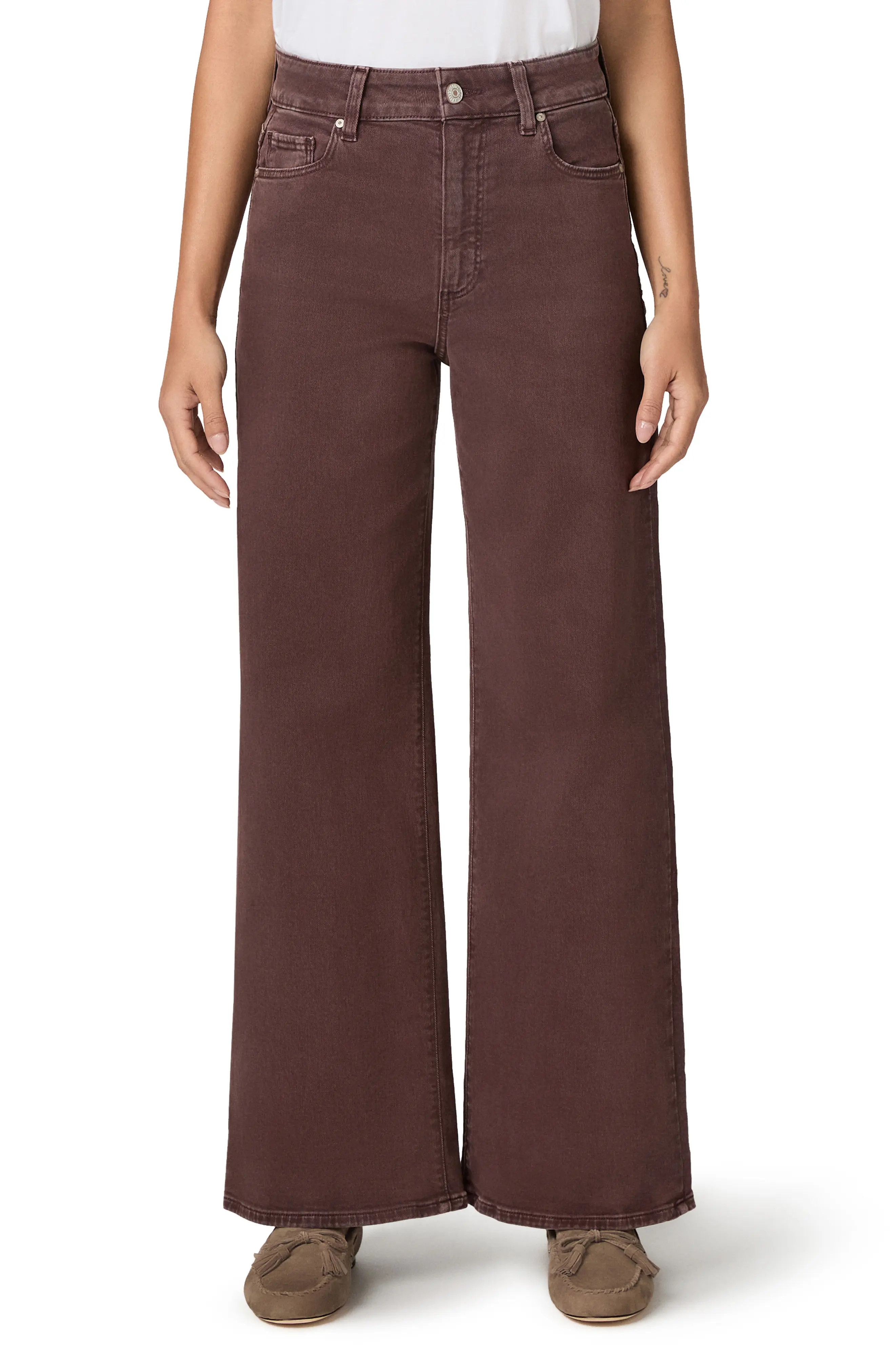 PAIGE Anessa High Waist Wide Leg Jeans (Women) | Nordstrom | Nordstrom