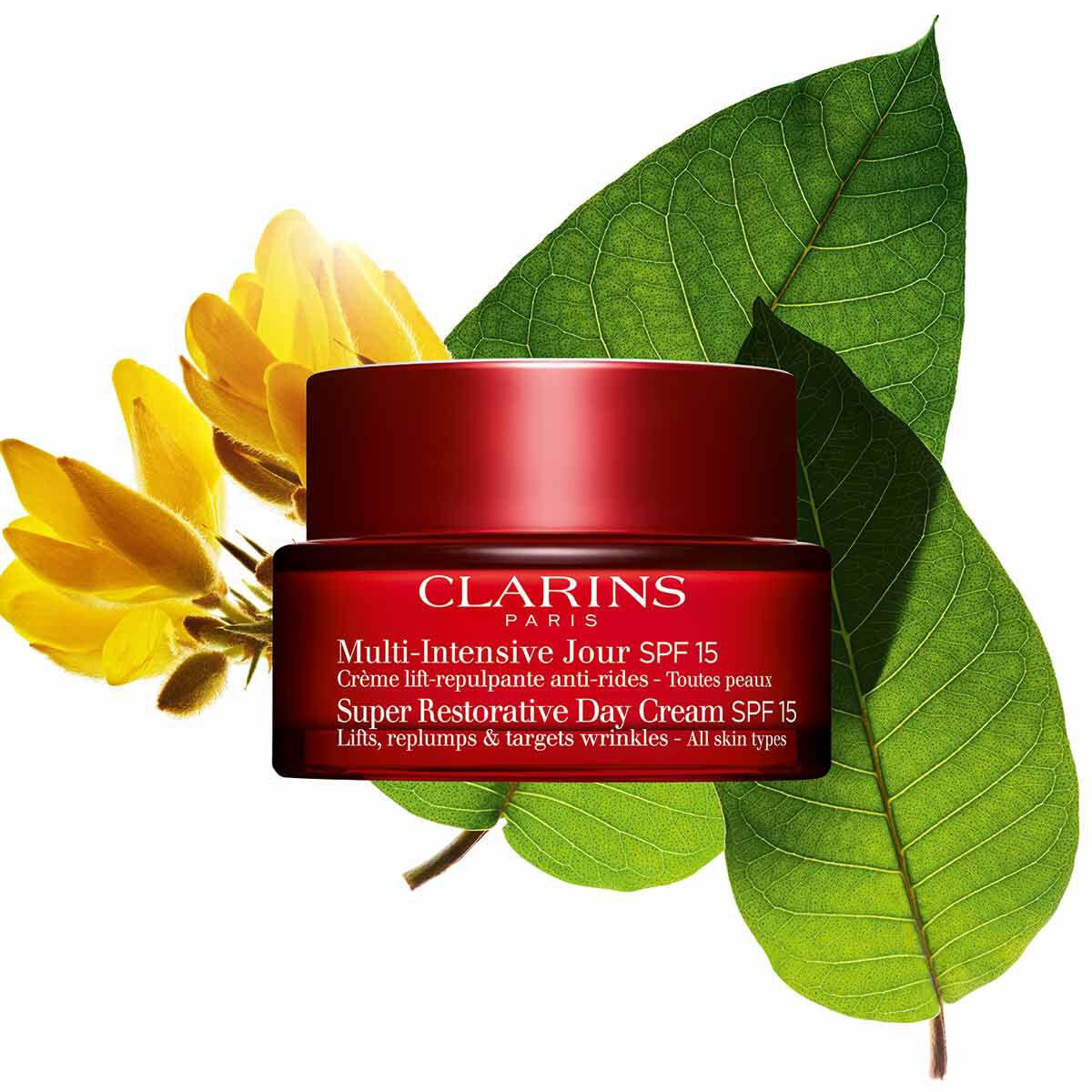 Clarins Super Restorative Day Cream - SPF 15 Day Moisturizer for Menopausal Skin 1.7 Oz. | Clarins USA