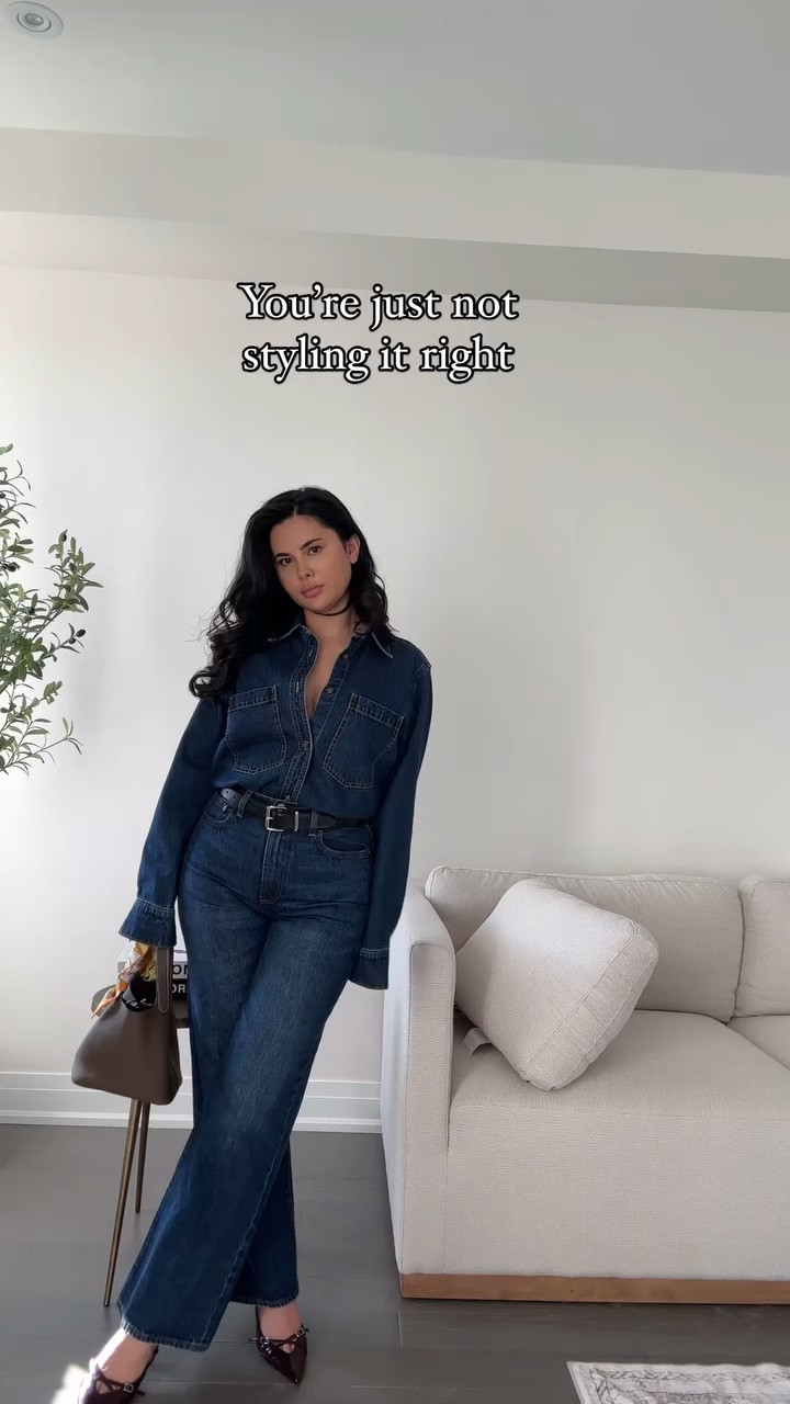 Wearing @aritzia pants & @hm top (linking both in my LTk). 

#outfits #beforeandafter #casualoutfit #styling #outfitinspiration #outfitoftheday #fallfashion #wearingvsstyling #fashionstyle #stylingtips