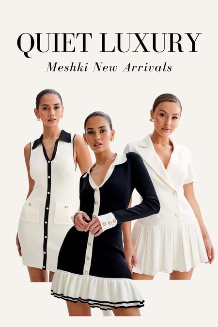 Quiet luxury trend! Meshki new arrivals, old money trend 

#LTKstyletip