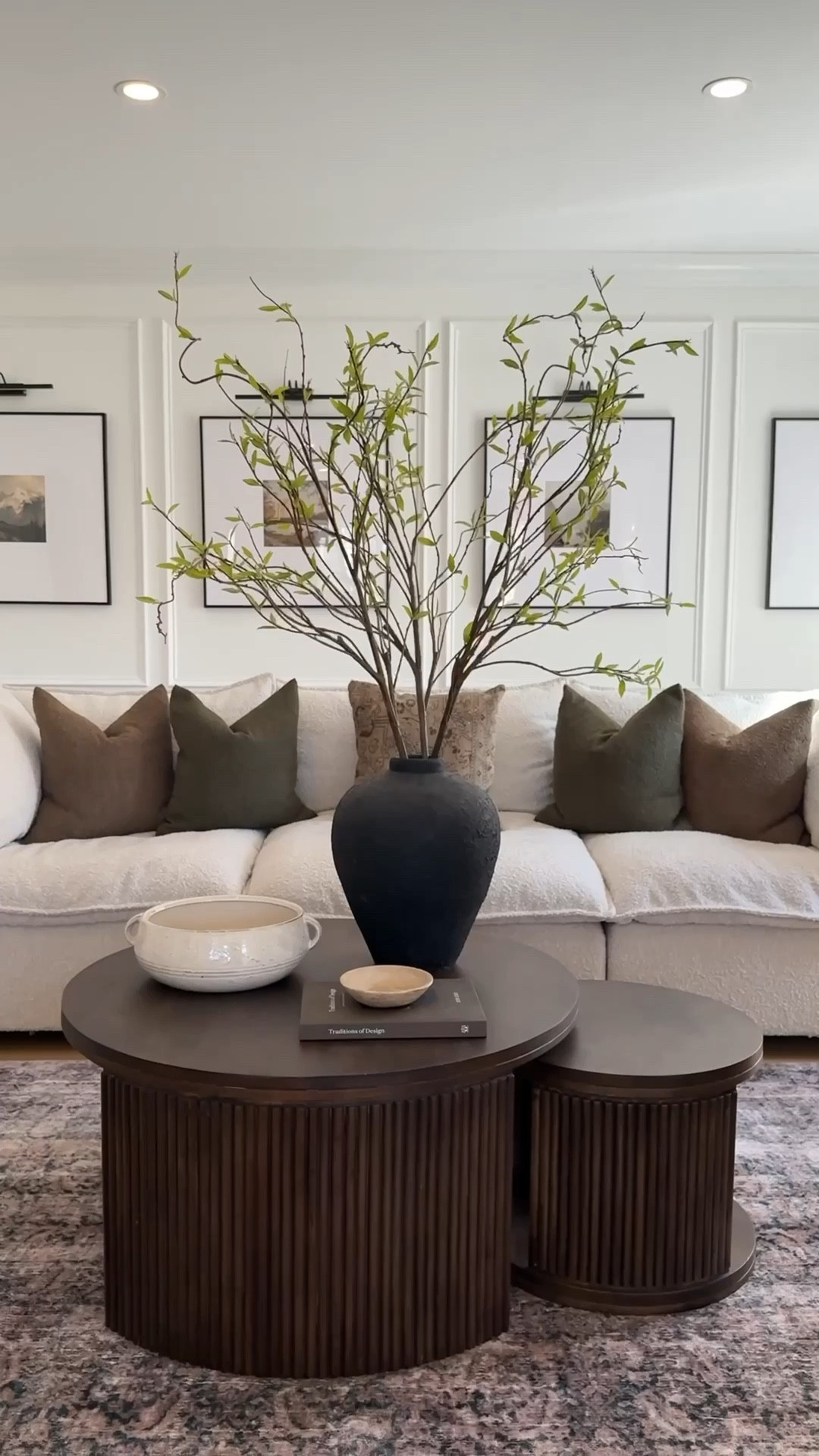 I’m loving these oversized, realistic willow branches from Pottery Barn. They are approximately 57" tall. I have three shown in vase. These are a bit of a splurge, so I also linked similar branches at a lower price point below. 🌿

Also shown: large statement branches (3 shown) black vase, alabaster boucle sofa with machine washable covers, , pillow covers in brown and moss green, vintage Turkish rug pillow (one of a kind), gallery frames, art print, rechargeable picture light, decorative bowl. 


#LTKSaleAlert #LTKvlog #LTKHome