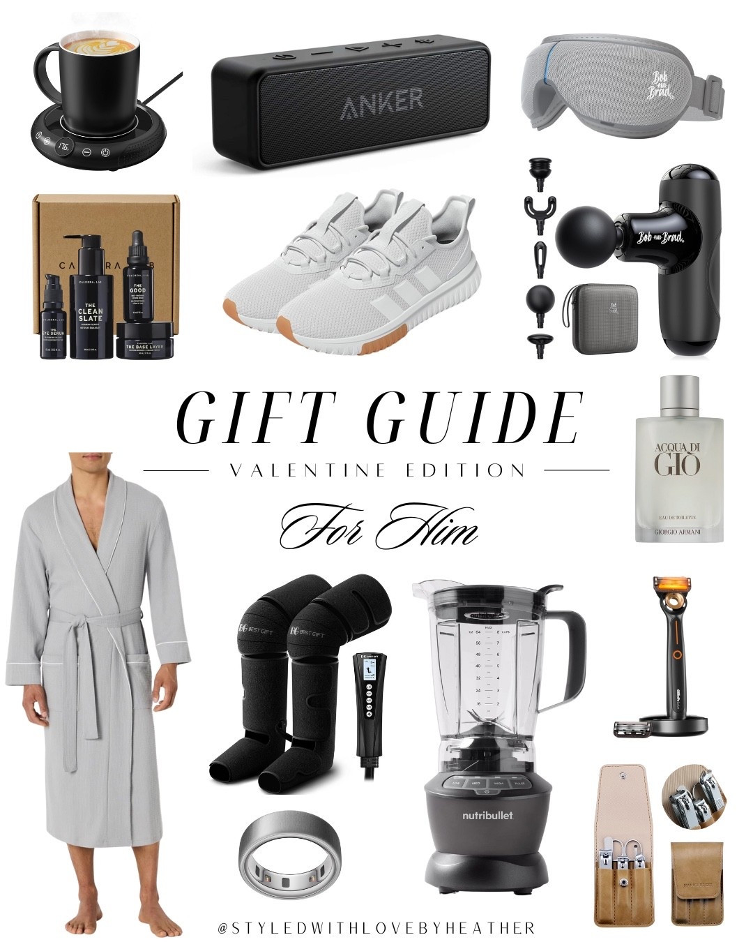 Valentine’s Day Gift Guide for Him 🩶

Thoughtful, practical, and easy to shop. This men’s Valentine’s gift guide includes cozy loungewear, grooming essentials, classic cologne, tech accessories, fitness must-haves, and everyday upgrades he’ll actually use. Perfect Valentine’s gifts for boyfriend or husband—useful, elevated, and stress-free. Everything arrived before Valentines.

✨ Shop now the full Gift Guide for Him here on LTK 


#LTKValentine #LTKSaleAlert #LTKMens