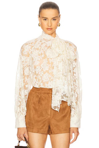 Cinthia Top in Vintage Cream | Revolve Clothing (Global)