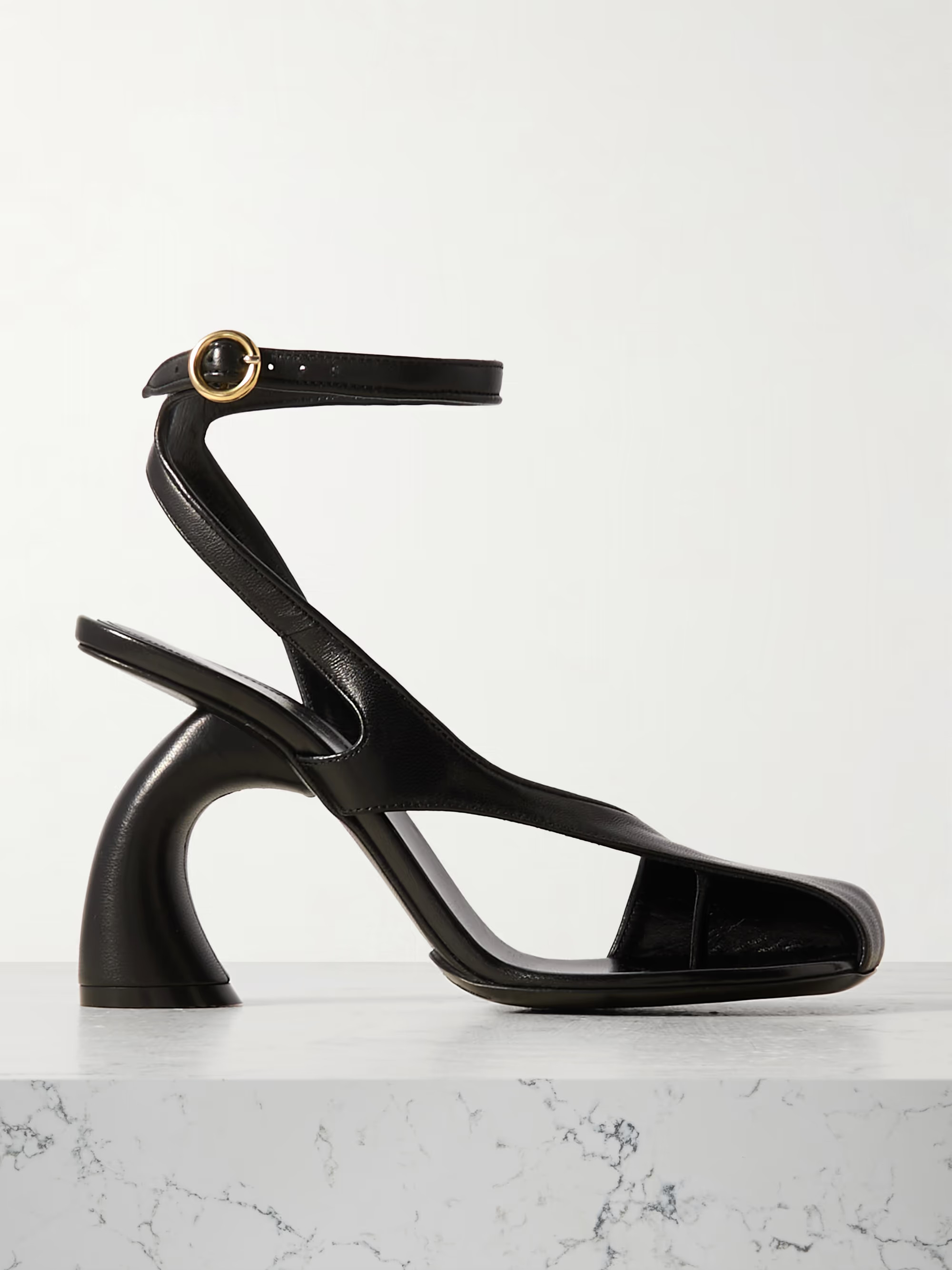 Cutout leather sandals | NET-A-PORTER (US)