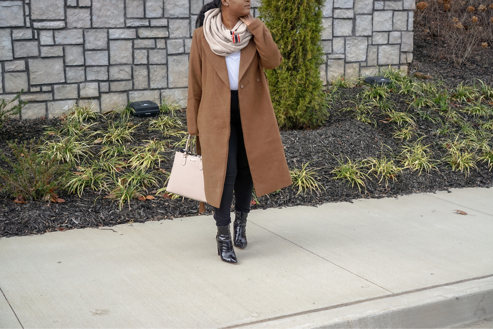 Embrace the winter chill in style with this classic combo! #WinterFashion #CozyChic #OOTD #WinterOutfit #FashionFinds #Fashionista #WinterSeason #CurvyFashion #StyleTips #CurvyOutfit #SaleAlert #AmazonFinds #NordstromFinds #Coat #T-Shirt #Leggings #Boots #Scarf #ToteBag

#LTKstyletip #LTKSeasonal #LTKsalealert