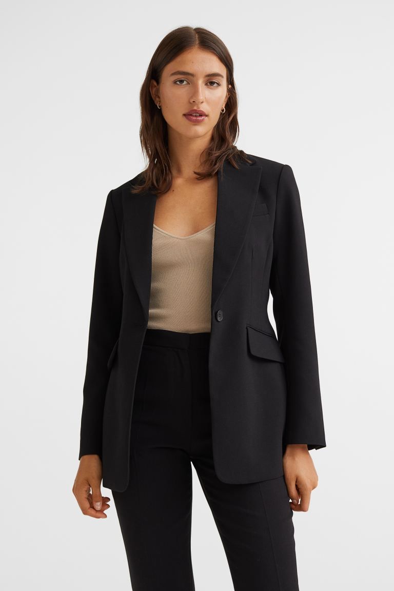 Fitted blazer | H&M (UK, MY, IN, SG, PH, TW, HK)