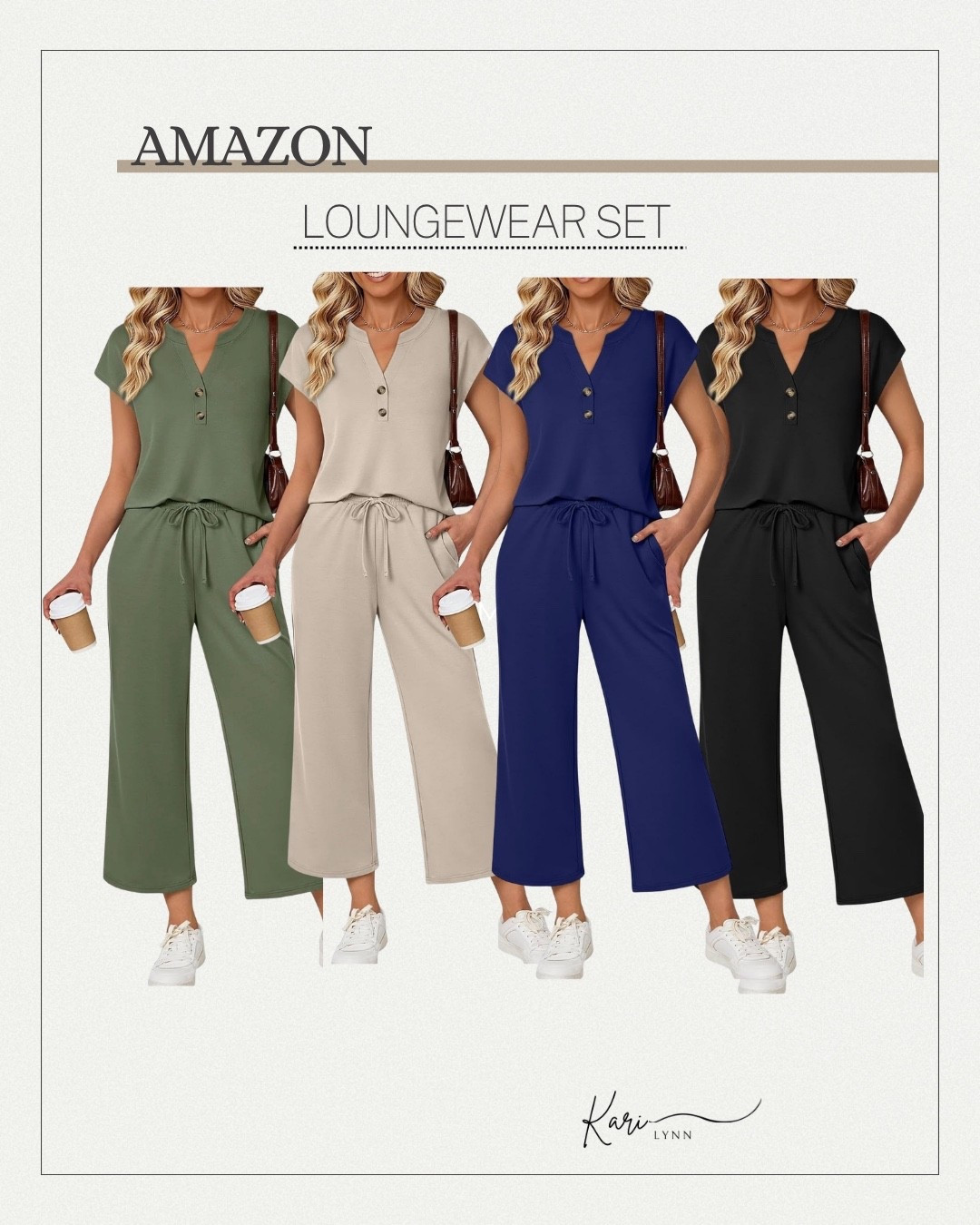 Loungewear Set you NEED in multiple colors!

#LTKOver40 #LTKTravel #LTKMidsize