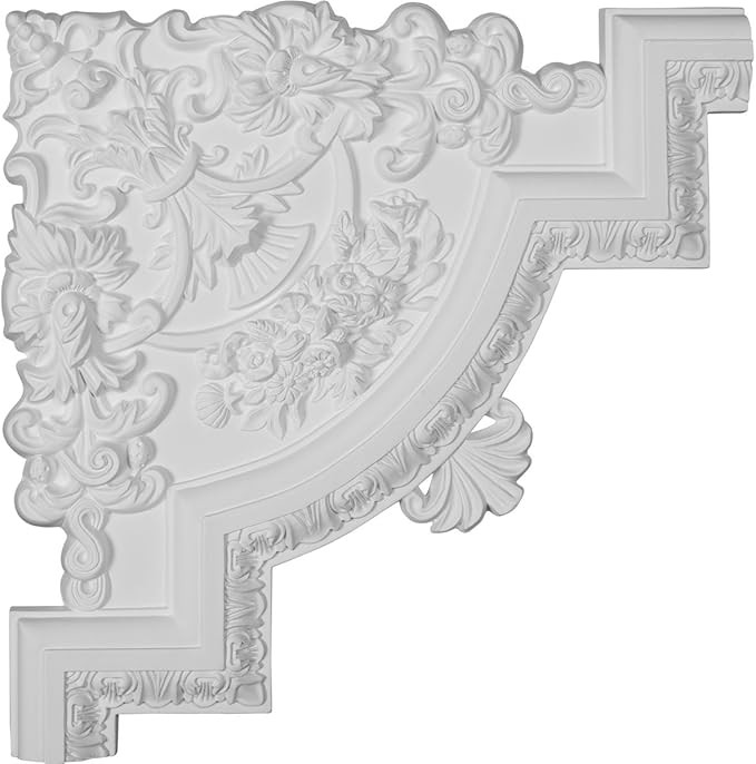 Ekena Millwork PML15X15EM Emery Corner (matches moulding PML02X01EM) Panel Moulding, 15 3/4"W x 1... | Amazon (US)