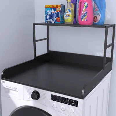 GDLF Washer Dryer Countertop Laundry Guard with Laundry Room Shelf for Single Washer Dryer | Wayfair North America