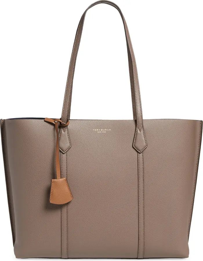 Perry Triple Compartment Leather Tote | Nordstrom