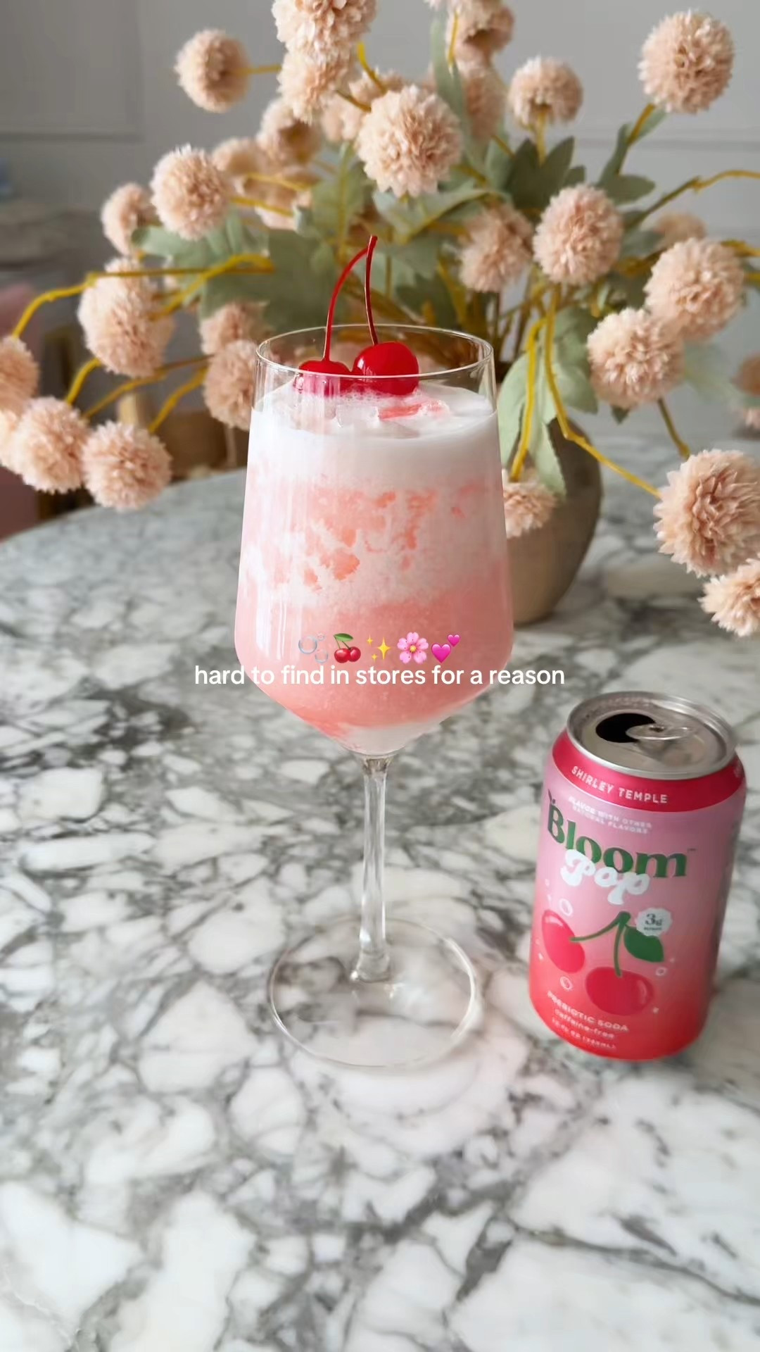 This Bloom Pop Shirley Temple flavor makes the most delicious pink mocktail. Fizzy, flavorful, and so hard to find in stores. 

bloom pop shirley temple, bloom soda pop, pink mocktail drink, fizzy mocktail drink, shirley temple flavored soda, fun non alcoholic drinks, mocktail ideas at home, viral pink drink, better for you soda alternative, refreshing fizzy drink

#LTKSeasonal #LTKFindsUnder50 #LTKSaleAlert