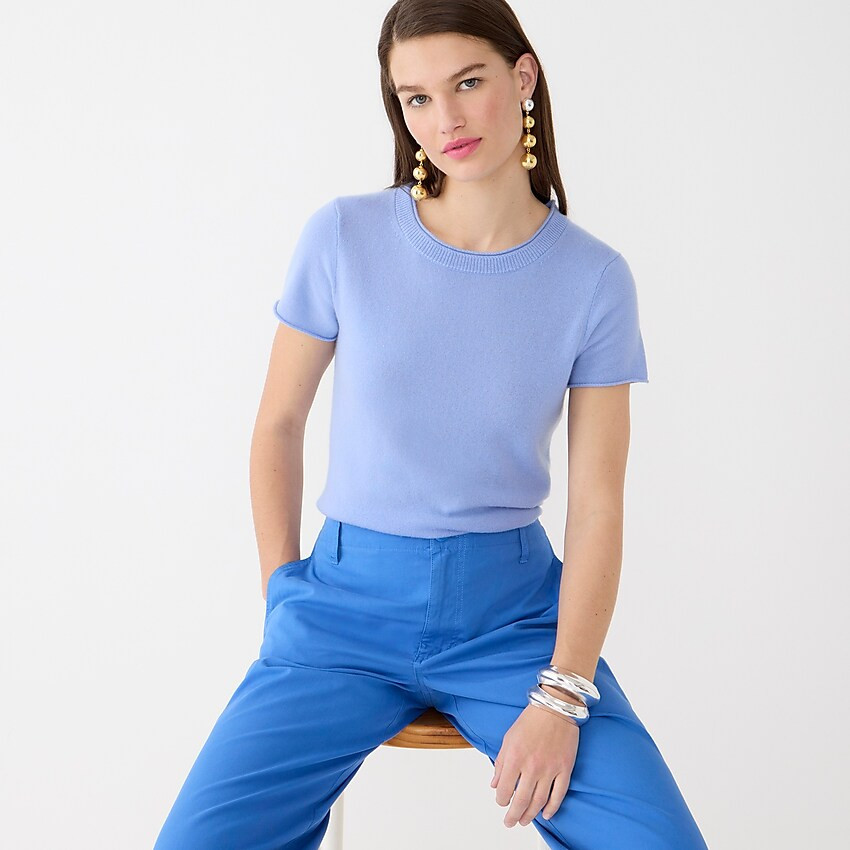 Relaxed cashmere T-shirt | J. Crew US