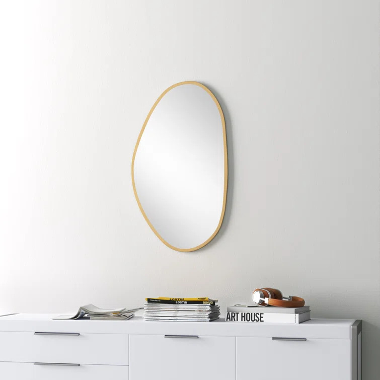 Nils Irregular Metal Wall Mirror | Wayfair North America