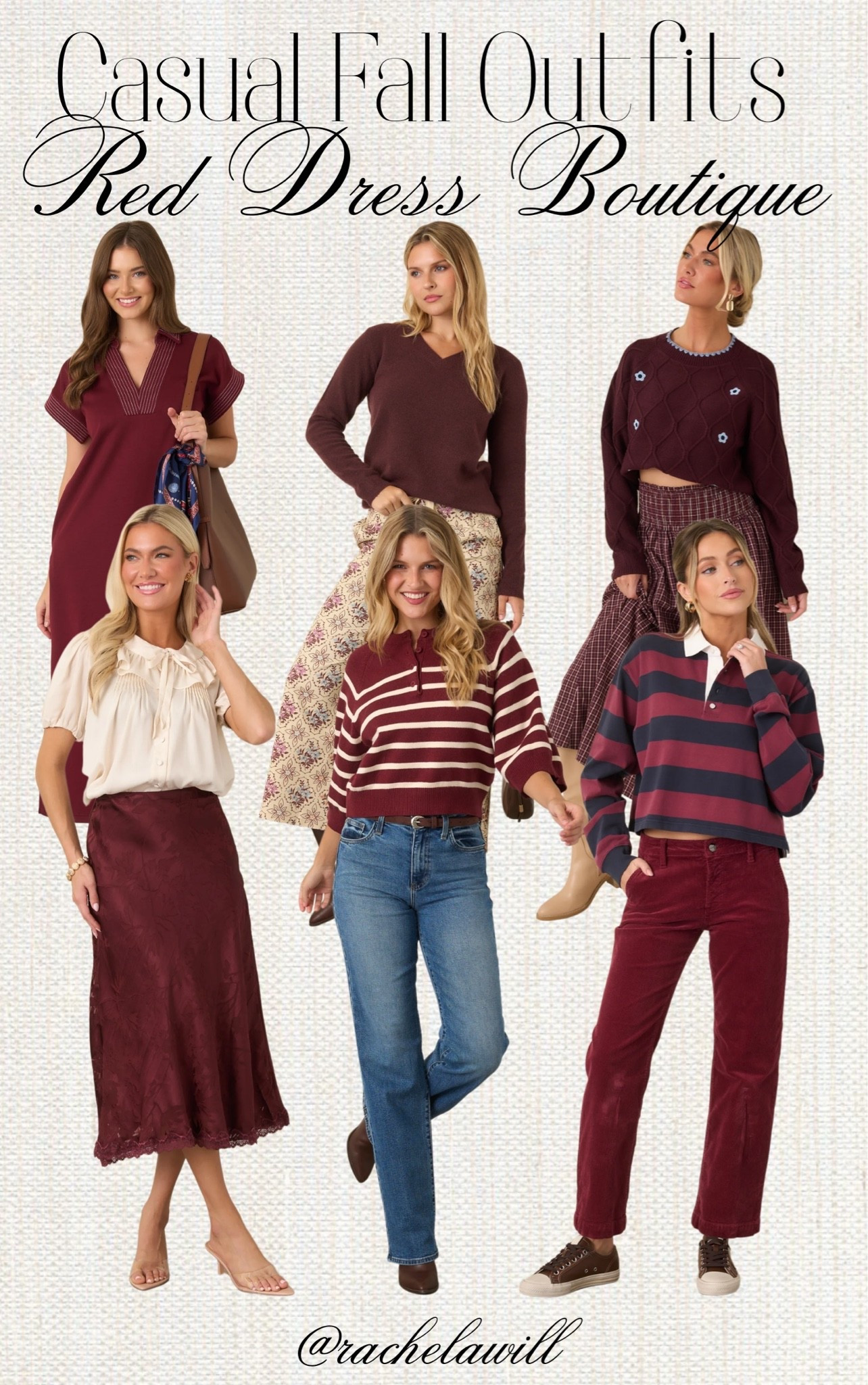 🍂 FALL CASUAL FINDS 🍂

Cooler temps are calling, and I found SO many good everyday pieces at Red Dress Boutique! 🤎 Think cozy layers, easy denim, cute tops + effortless pieces you can mix and match all season long.

These are the kinds of finds you’ll reach for on repeat—from school drop-off to coffee runs, errands + weekend plans. ☕️🍁

✨ New fall arrivals
✨ Easy, everyday styles
✨ Perfect for layering
✨ Cute + comfy for cooler temps

I linked all my favorites below! 🛍️🤎

#LTKFinds #LTKFall #FallFashion #FallOutfits #CasualFallStyle #FallFinds #RedDressBoutique #EverydayStyle #MomStyle #FallWardrobe #ShopMyFinds

#LTKSeasonal #LTKootd